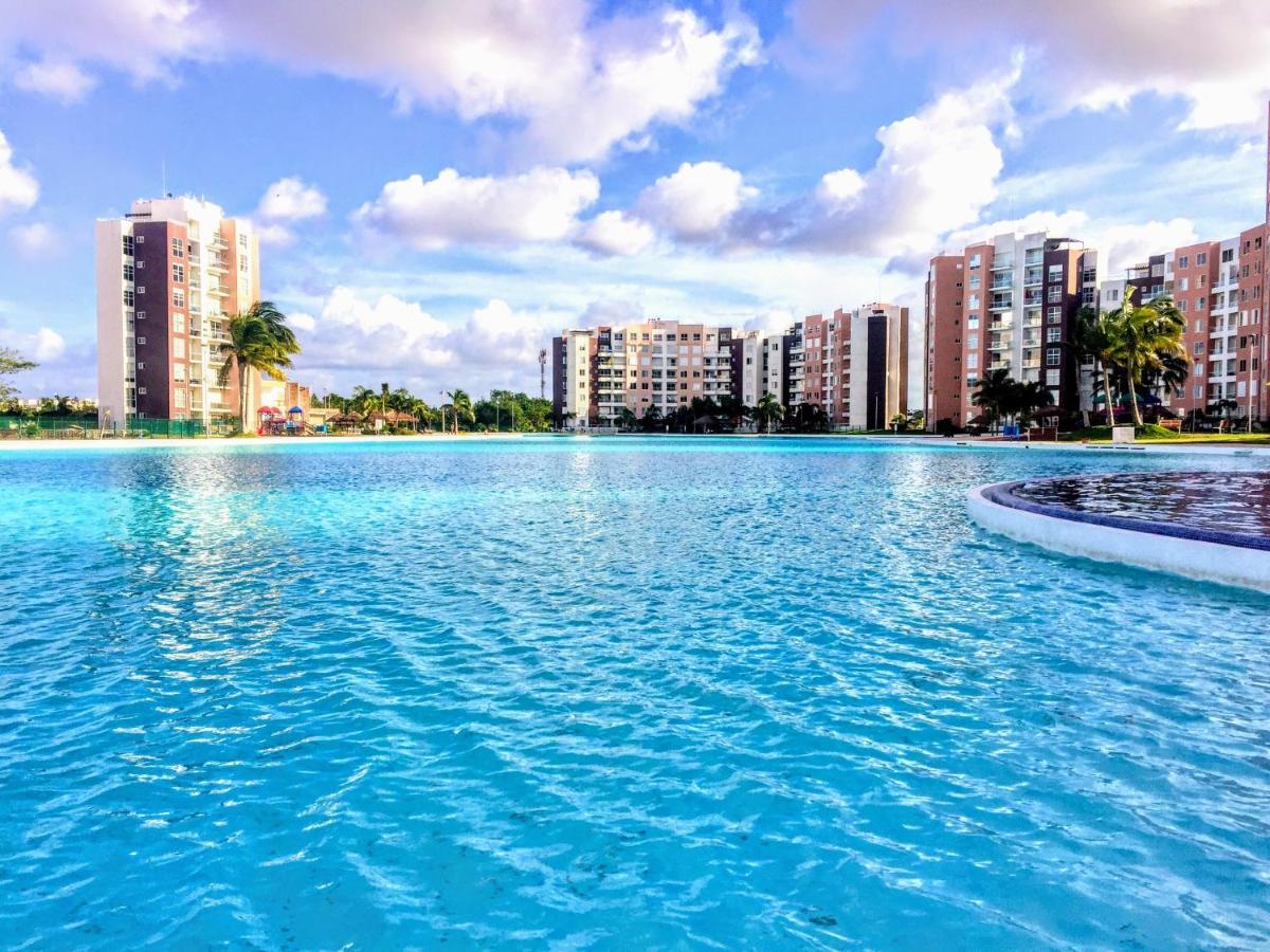 Escape Al Caribe Con Una Vista Impresionante En Pilarita'S Dream Lagoons Канкун Экстерьер фото