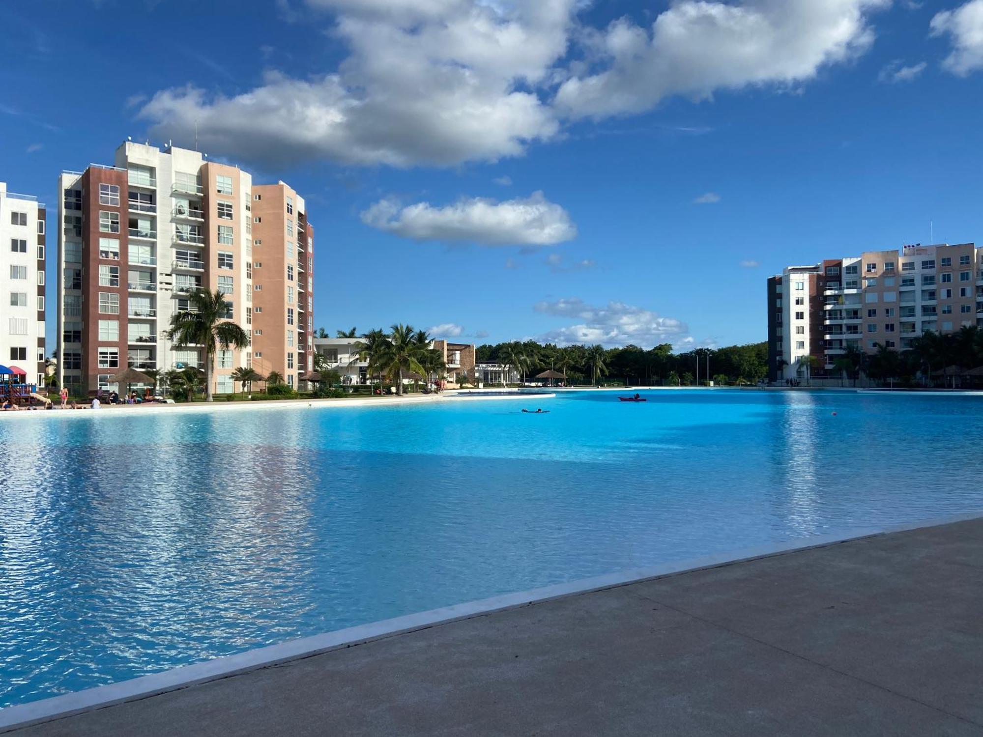 Escape Al Caribe Con Una Vista Impresionante En Pilarita'S Dream Lagoons Канкун Экстерьер фото